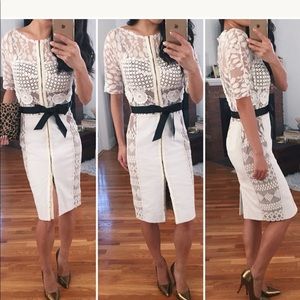 Anthropologie White Dress.